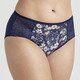 Slips - Miss Mary Slip mit farbharmonischem Floraldessin, in Größe 038 bis 054, in Farbe MARINE-BUNT – Farbe MARINE-BUNT – Ansicht 1
