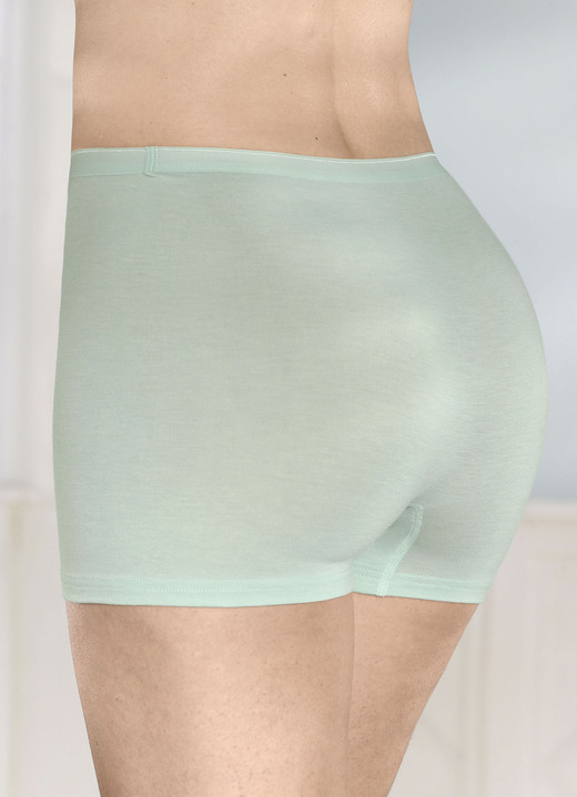 Schlüpfer - Sylvia Speidel Zweierpack Pants, atmungsaktiv, in Größe 038 bis 048, in Farbe 2X SAND MELIERT Ansicht 12