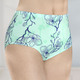 Damen - brio lingerie Viererpack Slips mit hübschem Floraldessin, in Größe 038 bis 054, in Farbe MINT-NAVY-TÜRKISGRÜN – Farbe MINT-NAVY-TÜRKISGRÜN – Ansicht 1