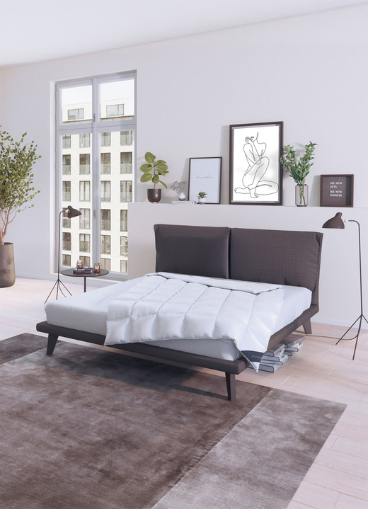 Bettwaren - Hochwertige Daunendecken-Serie von Spessarttraum Ansicht 8 Bettwaren - Hochwertige Daunendecken-Serie von Spessarttraum, in Größe 103 (Decke 135/200 cm) bis 403 (Sparset, 4-teilig, mit gratis Frottier-Katze), in Farbe WEISS, in Ausführung Leicht Ansicht 8