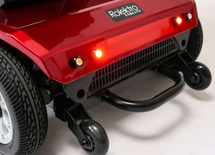 Elektromobile -  3-Rad-Roller von Rolektro, in Farbe ROT Ansicht 14