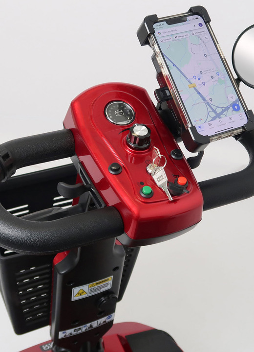 Elektromobile -  3-Rad-Roller von Rolektro, in Farbe ROT Ansicht 7