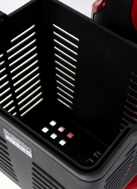 Elektromobile -  3-Rad-Roller von Rolektro, in Farbe ROT Ansicht 9