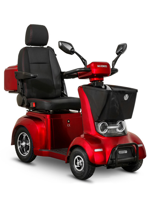 Elektromobile - 4-Rad-Roller - Entspannt durch den Alltag, in Farbe ROT Ansicht 1