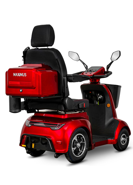 Elektromobile - 4-Rad-Roller - Entspannt durch den Alltag, in Farbe ROT Ansicht 3