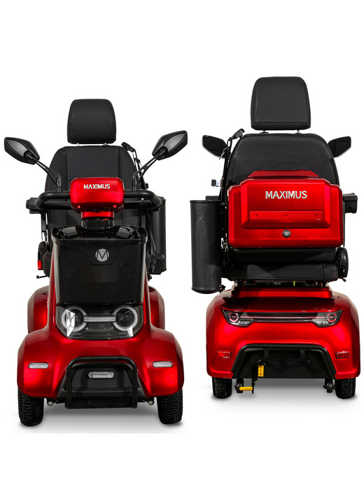 Elektromobile - 4-Rad-Roller - Entspannt durch den Alltag, in Farbe ROT Ansicht 6