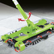 Reinigungsgeräte - Swivel Sweeper Akku-Besen mit Lithium-Ionen-Akku, in Farbe GRÜN – Farbe GRÜN – Ansicht 1