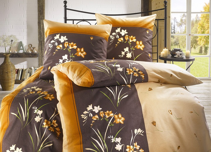 Bettwäschegarnituren - Bügelleichte DOBNIG Bettwäsche-Garnitur mit Reißverschluss Ansicht 6 Bettwäschegarnituren - Bügelleichte DOBNIG Bettwäsche-Garnitur mit Reißverschluss, in Größe 111 (40/80 cm + 135/200 cm) bis 412 (Sparset, 4-teilig), in Farbe FLIEDER Ansicht 6