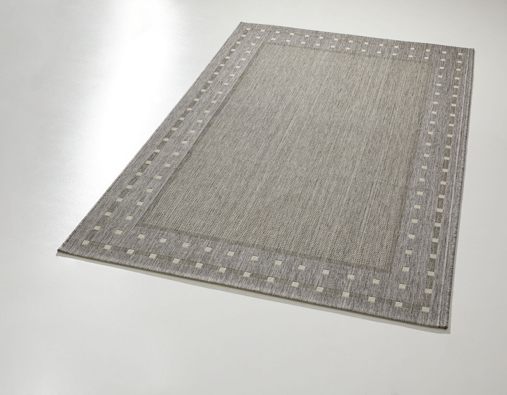 Teppiche - Strapazierfähige Brücken und Teppiche, in Größe 112 (Brücke, 60x110 cm) bis 288 (Teppich, 240x340 cm), in Farbe HELLGRAU Ansicht 2