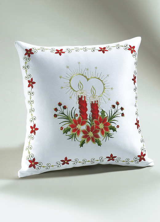 Heimtextilien - Weihnachtliche Tisch- und Raumdekoration, in Größe 140 (Läufer oval, 40/85 cm) bis 404 (Kissenbezug, 40/40 cm), in Farbe  Ansicht 1