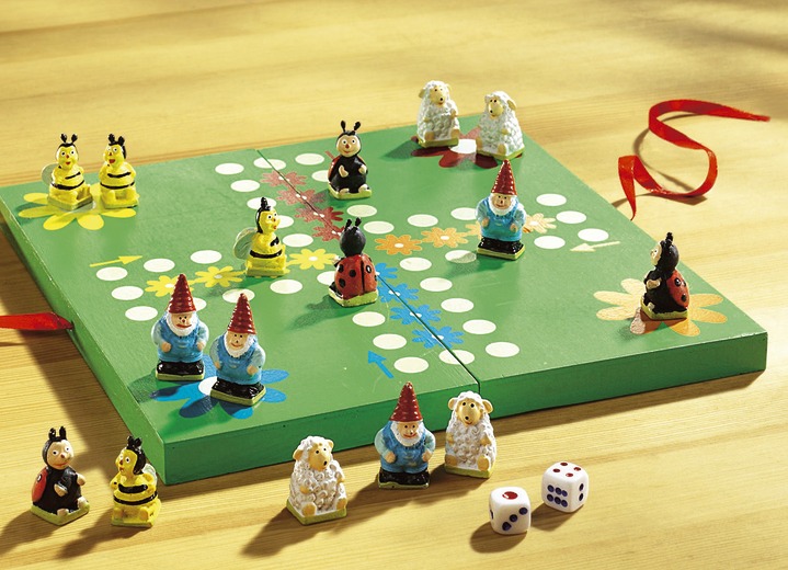 Ostern - Brettspiel aus Kiefernholz , in Farbe GRÜN Ansicht 1