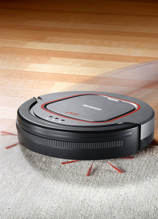 Mit Akku - Saugroboter SEVERIN RB7025 Chill, in Farbe DUNKELGRAU – Farbe DUNKELGRAU – Ansicht 