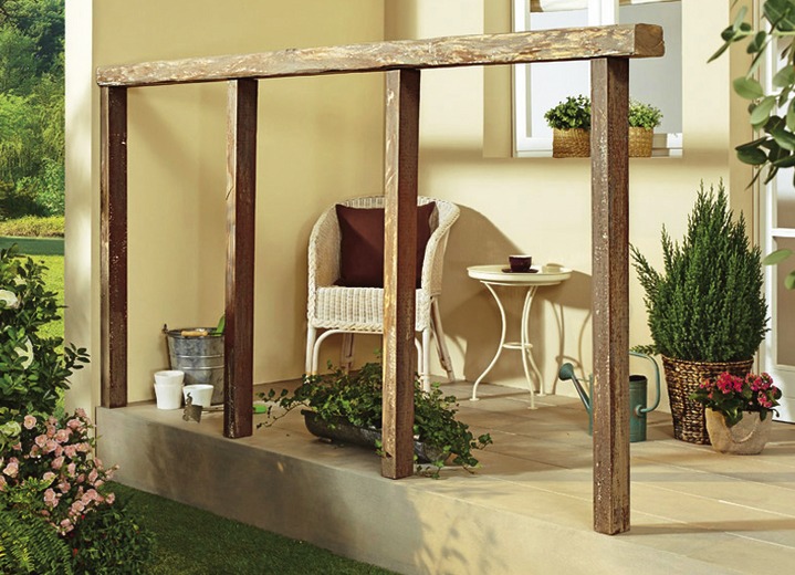 Sichtschutz - Praktischer Sichtschutz aus stabilem Kunststoffgeflecht, in Farbe GRÜN Ansicht 3