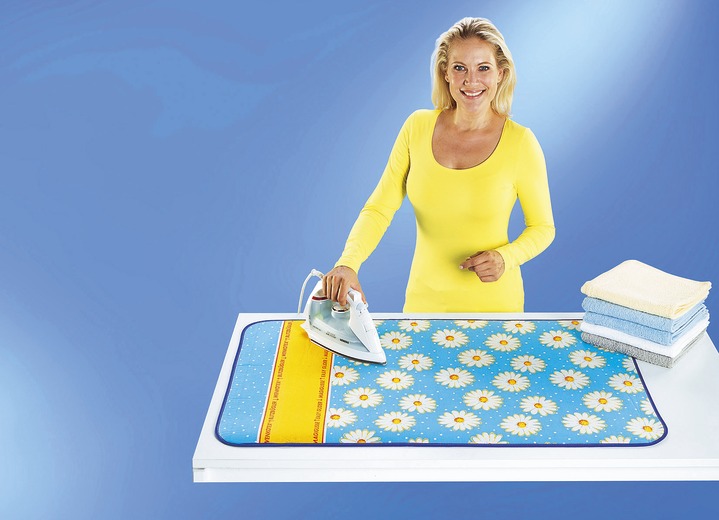 Bügelhilfen - Thermobügeldecke aus 100% Baumwolle, in Farbe SILBER, in Ausführung Thermobügeldecke Ansicht 3