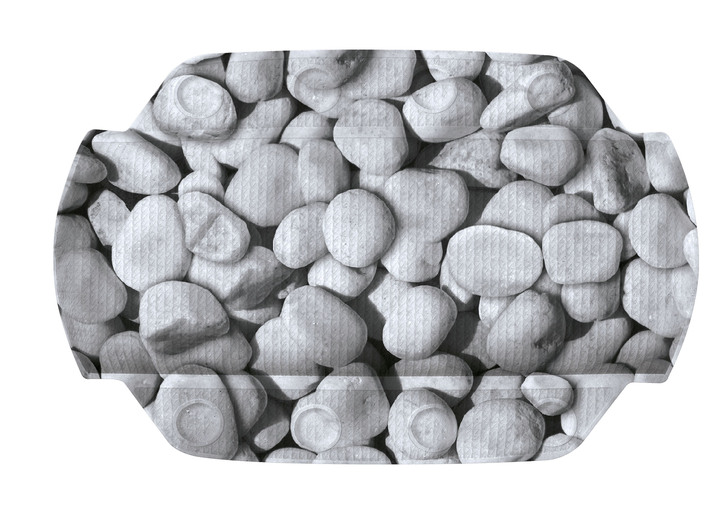 Badezimmeraccessoires - Kleine Wolke Sicherheits-Einlagen, in Größe 300 (Dusch-Einlage, 55x55 cm) bis 302 (Nackenpolster, 32x22 cm), in Farbe GRAU Ansicht 2