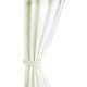 Klassisch - Übergardine mit aufgesetzter Häkelborte – Farbe CREME – Ansicht 1 Klassisch - Übergardine mit aufgesetzter Häkelborte, in Größe 365 (H145xB135 cm) bis 899 (Raffhalter, 60 cm), in Farbe CREME, in Ausführung mit Universalschienenband – Farbe CREME – Ansicht 1