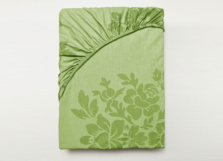 Bettwäschegarnituren - Renforcé Bettwäsche aus 100% Baumwolle, in Größe 111 (40/80 cm + 135/200 cm) bis 412 (4-teiliges Set), in Farbe TERRA Ansicht 7