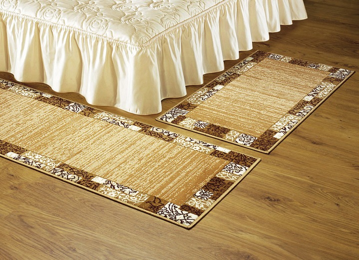 Teppiche - Moderne Brücken,Teppiche und Bettumrandung Ansicht 4 Teppiche - Moderne Brücken,Teppiche und Bettumrandung, in Größe 111 (Brücke, 60x110 cm) bis 315 (2x 60x110 cm 1x 60x320 cm), in Farbe TERRA Ansicht 4