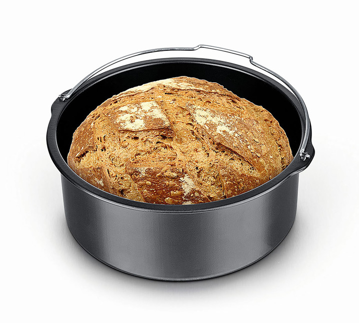 Heißluftfritteusen - Energiesparende Heißluftfritteuse, in Farbe SCHWARZ-SILBER Ansicht 4