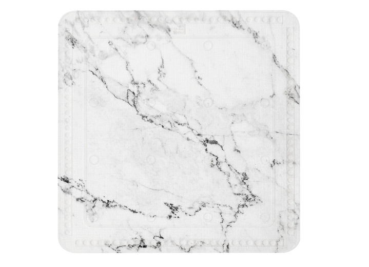 Badezimmeraccessoires - Kleine Wolke Sicherheits-Einlagen, in Größe 300 (Dusch-Einlage, 55x55 cm) bis 302 (Nackenpolster, 32x22 cm), in Farbe WEISS-ANTHRAZIT Ansicht 5