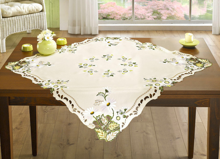 Heimtextilien - Tisch- und Raumdekoration, in Größe 100 (Läufer, 30x 45 cm) bis 404 Kissenbezug, 40x 40 cm), in Farbe ECRU-BUNT Ansicht 3