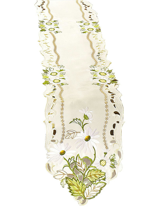 Heimtextilien - Tisch- und Raumdekoration, in Größe 100 (Läufer, 30x 45 cm) bis 404 Kissenbezug, 40x 40 cm), in Farbe ECRU-BUNT Ansicht 4