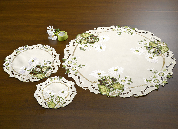 Heimtextilien - Tisch- und Raumdekoration, in Größe 100 (Läufer, 30x 45 cm) bis 404 Kissenbezug, 40x 40 cm), in Farbe ECRU-BUNT Ansicht 6