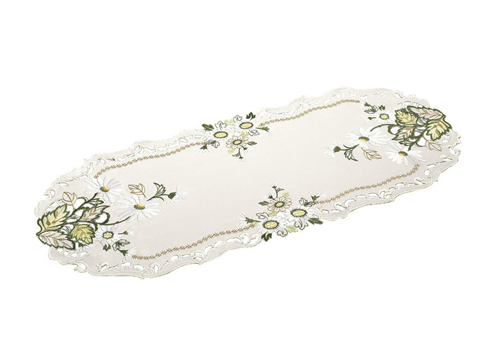 Heimtextilien - Tisch- und Raumdekoration, in Größe 100 (Läufer, 30x 45 cm) bis 404 Kissenbezug, 40x 40 cm), in Farbe ECRU-BUNT Ansicht 2