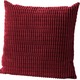 Dekokissen & Hüllen - Kissenbezüge oder Stuhlkissen in verschiedenen Farben, in Größe 905 (Kissenbezug, 40x40 cm) bis 915 (Stuhlkissen, 42x42x6 cm), in Farbe BORDEAUX