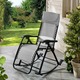 Gartenmöbel - Schaukelstuhl 2in1 – Farbe GRAU – Ansicht 1 Gartenmöbel - Schaukelstuhl 2in1, in Farbe BEIGE – Farbe GRAU – Ansicht 1