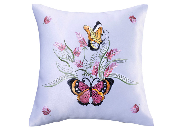 Heimtextilien - Tisch- und Raumdekoration aus dem Hause Schäfer, in Größe 101 (Läufer, 40x 90 cm) bis 404 (Kissenbezug, 40x 40 cm), in Farbe WEISS Ansicht 5