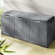 Gartenmöbel - Spritzwasserbeständige Aufbewahrungsboxen in Holzoptik, in Farbe BRAUN, in Ausführung 180 Liter – Farbe GRAU – Ansicht 1