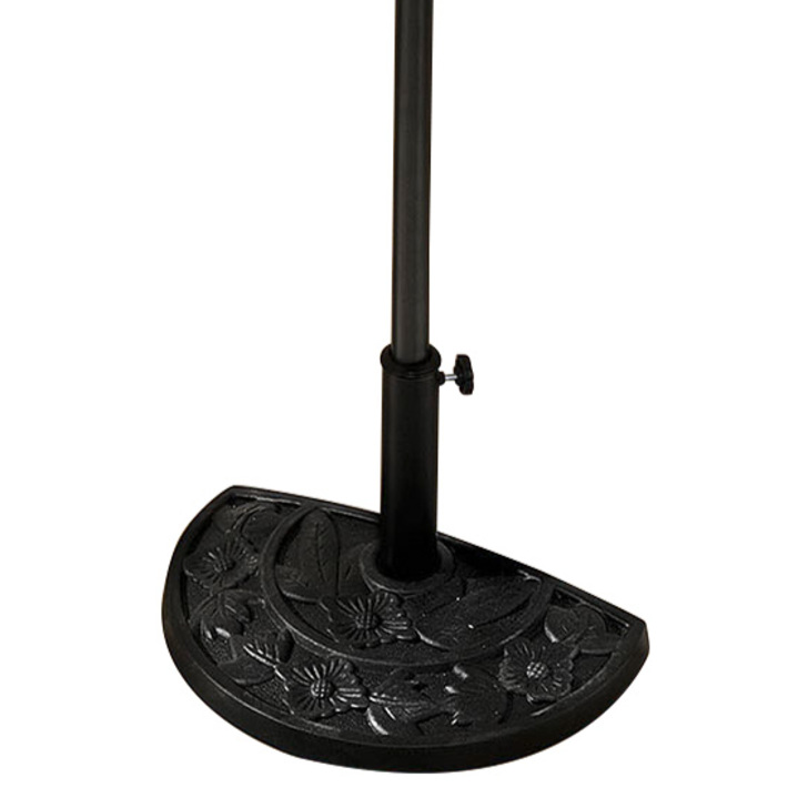 Gartengeräte und Zubehör - Massiver Sonnenschirm-Fuß, in Farbe ANTHRAZIT