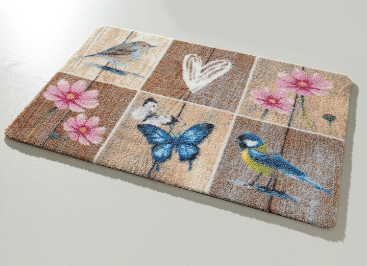 Heimtextilien - Fußmatte für Fußbodenheizung geeignet, in Größe 100 (40x60 cm) bis 103 (50x70 cm), in Farbe MULTICOLOR Ansicht 3