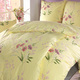 Bettwäschegarnituren - Bettwäsche-Garnitur in Soft-Renforcé Qualität von Florella, in Größe 111 (40x80 cm + 135x200 cm) bis 115 (80x80 cm + 155x220 cm), in Farbe GELB