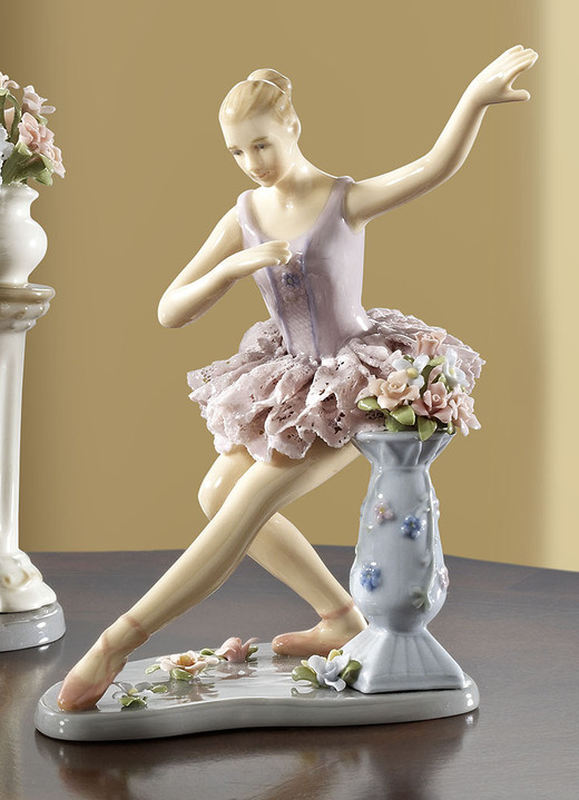 Figuren - Ballerina aus Porzellan, in Farbe ROSA Ansicht 1