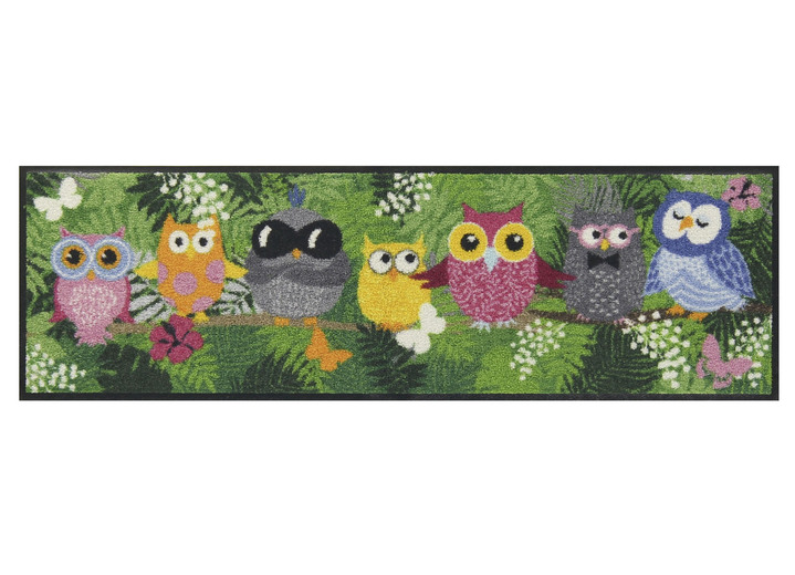 Fußmatten - Fußmatte mit Eulen-Motiv, in Farbe BUNT Ansicht 2