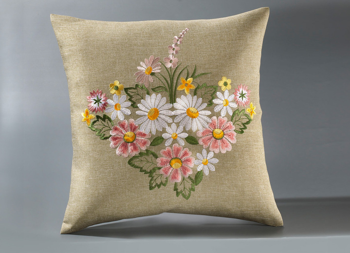 Heimtextilien - Frühlingshafte Tisch- und Raumdekoration, in Größe 101 (Läufer, 40x100 cm) bis 404 (Kissenbezug, 40x 40 cm), in Farbe BUNT Ansicht 3