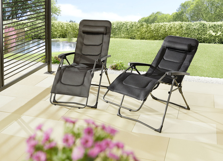 Gartenmöbel - Hartman Ergolounger XL, in Farbe TAUPE Ansicht 2