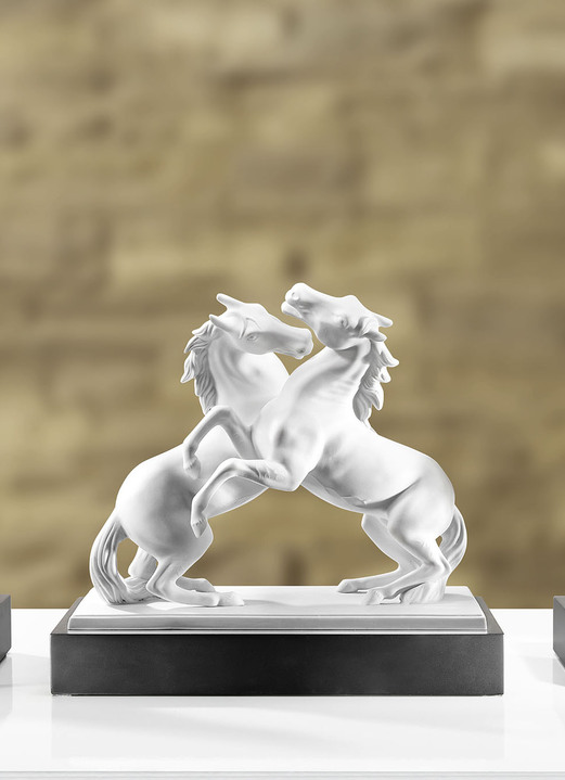 Geschenkideen - Goebel Pferd von Hand gefertigt, in Farbe WEISS, in Ausführung Pferd 