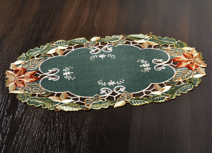 Heimtextilien - Herbstliche Tisch- und Raumdekoration, in Größe 101 (Deckchen, 35x 50 cm) bis 404 (Kissenbezug, 40x 40 cm), in Farbe TERRA Ansicht 6