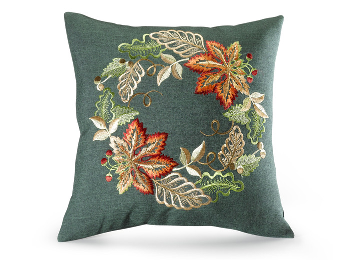 Heimtextilien - Herbstliche Tisch- und Raumdekoration, in Größe 101 (Deckchen, 35x 50 cm) bis 404 (Kissenbezug, 40x 40 cm), in Farbe TERRA Ansicht 5