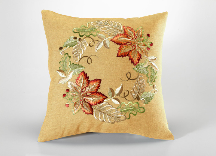 Heimtextilien - Herbstliche Tisch- und Raumdekoration, in Größe 101 (Deckchen, 35x 50 cm) bis 404 (Kissenbezug, 40x 40 cm), in Farbe TERRA Ansicht 10