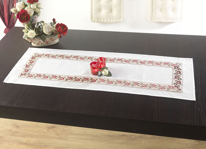 - Tisch- und Raumdekoration, in Größe 101 (Deckchen, 35x 50 cm) bis 404 (Kissenbezug, 40x 40 cm), in Farbe SEKT-BUNT Ansicht 4