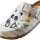Sandaletten & Pantoletten - Bequemer Clog mit niedlichem Panda-Druck – Farbe WEISS-BEIGE – Ansicht 2 Sandaletten & Pantoletten - Bequemer Clog mit niedlichem Panda-Druck, in Größe 036 bis 042, in Farbe WEISS-BEIGE – Farbe WEISS-BEIGE – Ansicht 2