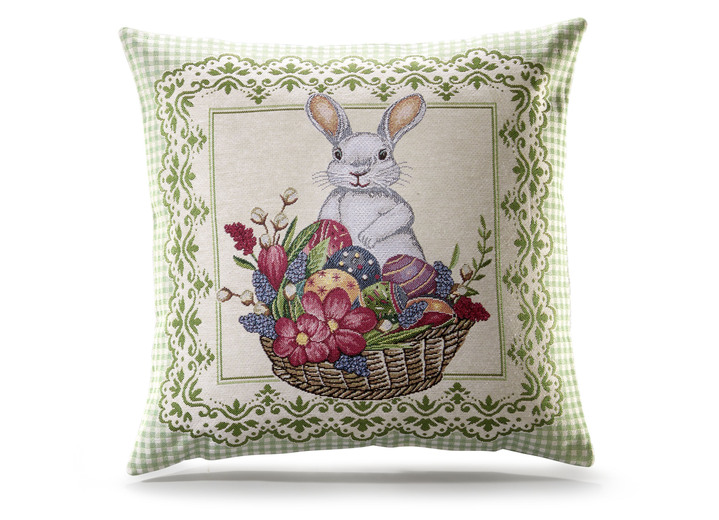 Heimtextilien - Tisch- und Raumdekoration mit Ostermotiv, in Größe 100 (2 Platzsets, 33/ 45 cm) bis 404 (Kissenbezug, 45/ 45 cm), in Farbe MULTICOLOR Ansicht 4