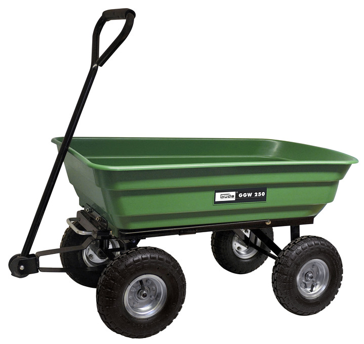 Gartenpflege - Gartenwagen von Güde mit Kippfunktion Ansicht 4 Gartenpflege - Gartenwagen von Güde mit Kippfunktion, in Farbe GRÜN-SCHWARZ, in Ausführung Klein, 55 l Ansicht 4