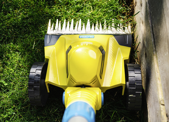 Gartenpflege - Gloria FineCut Akku-Einhandmäher, in Farbe GELB-BLAU Ansicht 3