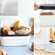 Backen - Tupperware BreadSmart Brotbehälter, in Farbe WEISS-SCHWARZ, in Ausführung BreadSmart Junior – Farbe WEISS-SCHWARZ – Ansicht 10