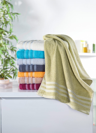 Frottier Handtücher - Flauschig weiche und saugstarke Frottier-Serie – Farbe TÜRKIS – Ansicht  Frottier Handtücher - Flauschig weiche und saugstarke Frottier-Serie, in Größe 200 (2 Handtücher, 50/100 cm) bis 204 (1 Duschtuch, 70/140 cm), in Farbe TÜRKIS – Farbe TÜRKIS – Ansicht